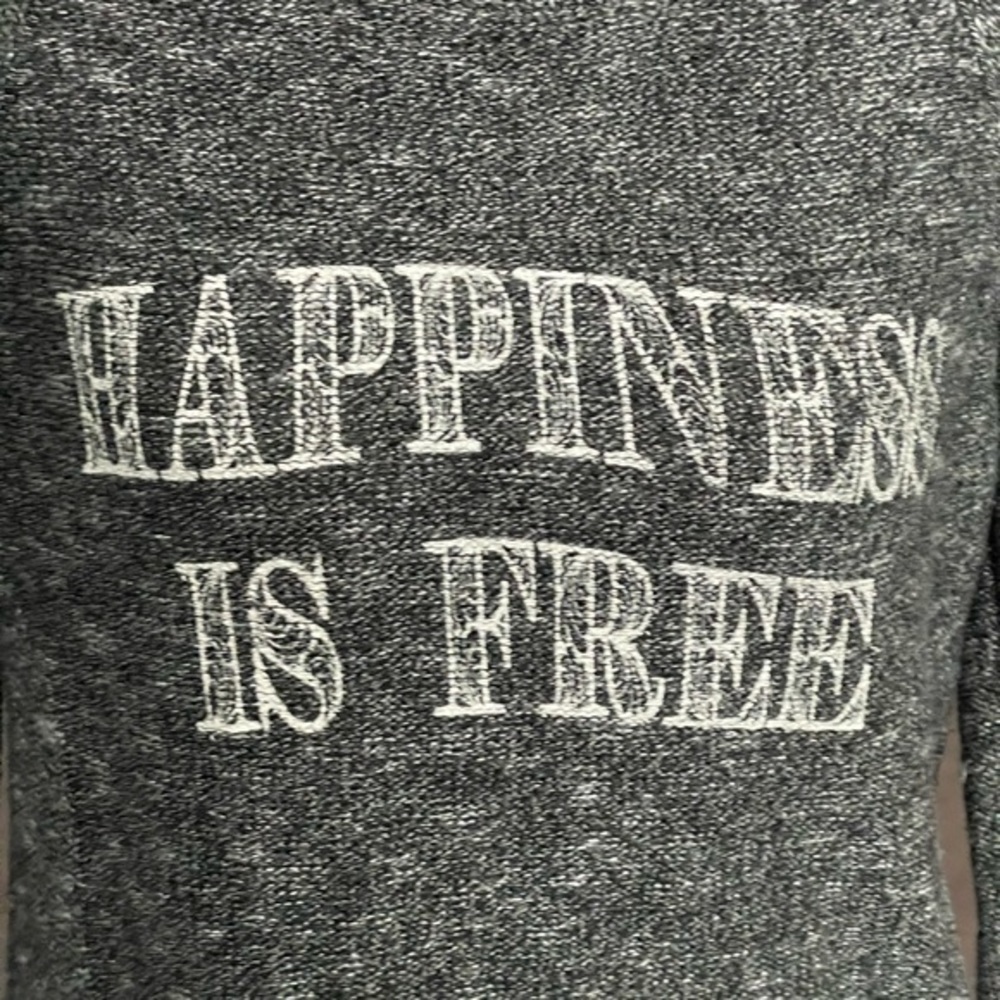 EUC - Brokedown “Happiness is Free” Sweater - Picture 5 of 7
